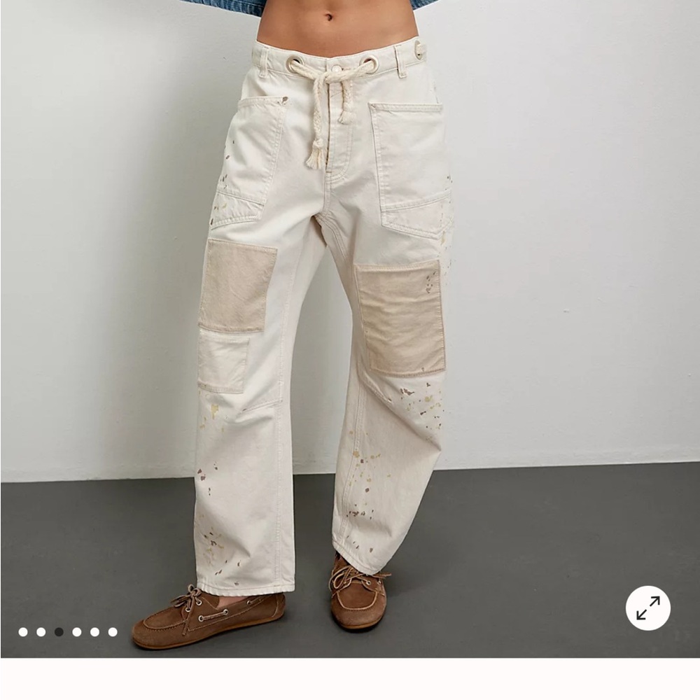 We the Free People Moxie Pull On Barrel Jeans